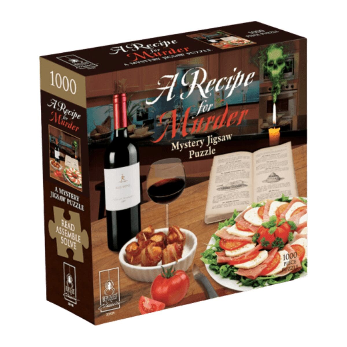 Mystery Jigsaw Puzzle - A Recipe for Murder