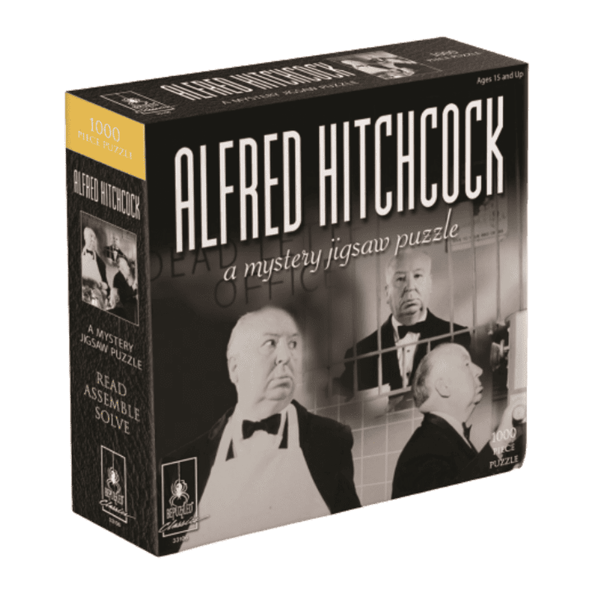 Mystery Jigsaw Puzzle - Alfred Hitchcock