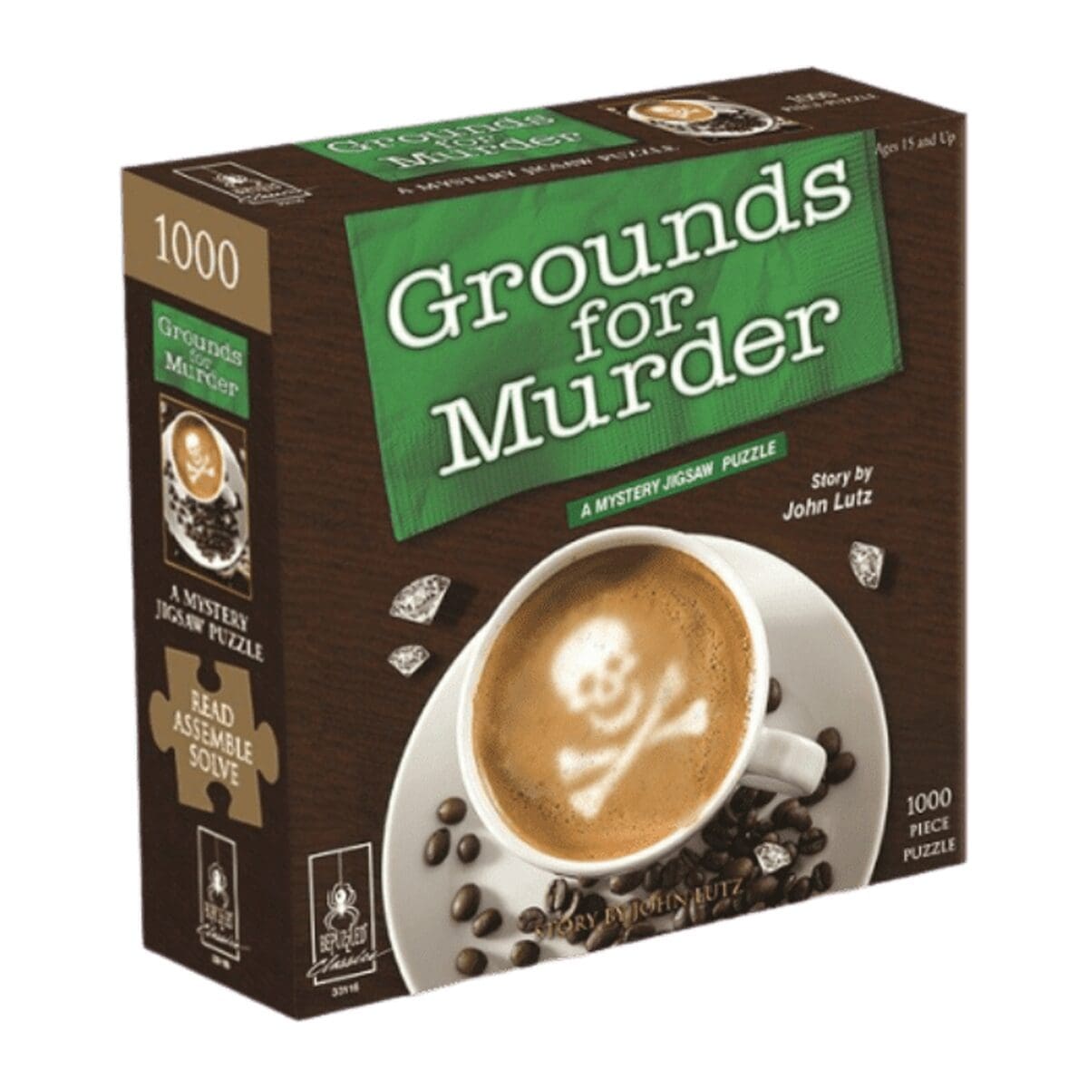 Mystery Jigsaw Puzzle - Grounds for Murder