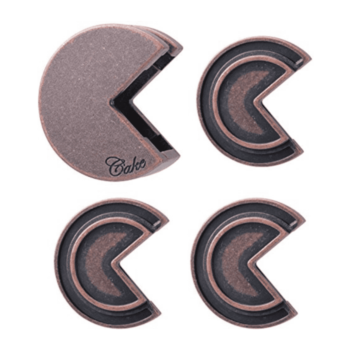 Metal Cast Puzzle - Cake