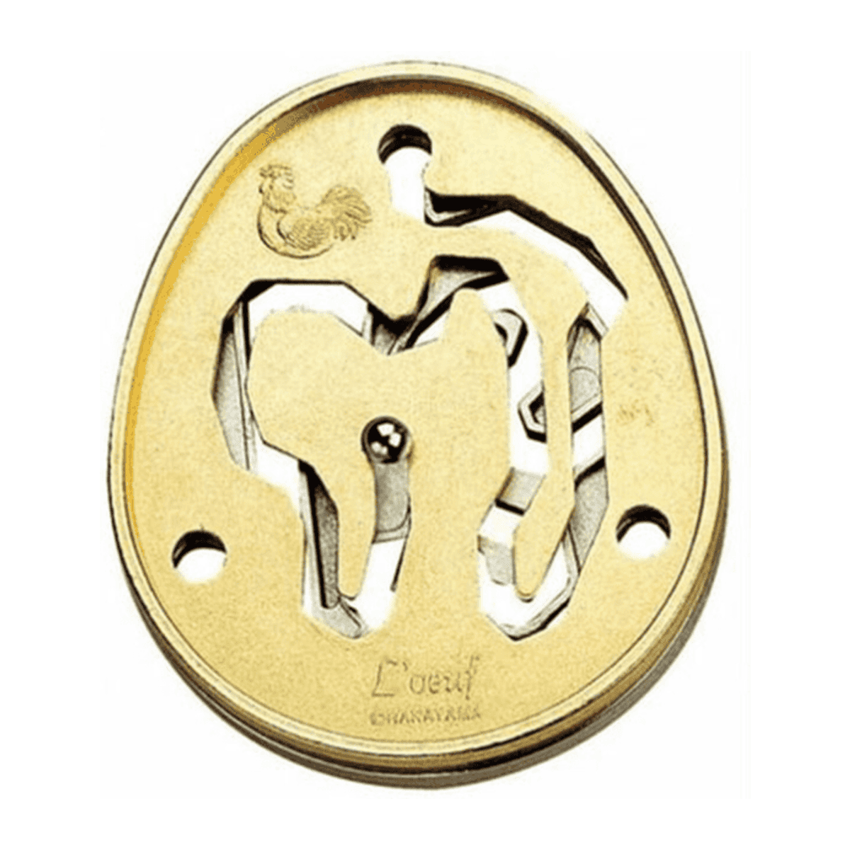 Metal Cast Puzzle - L'oeuf