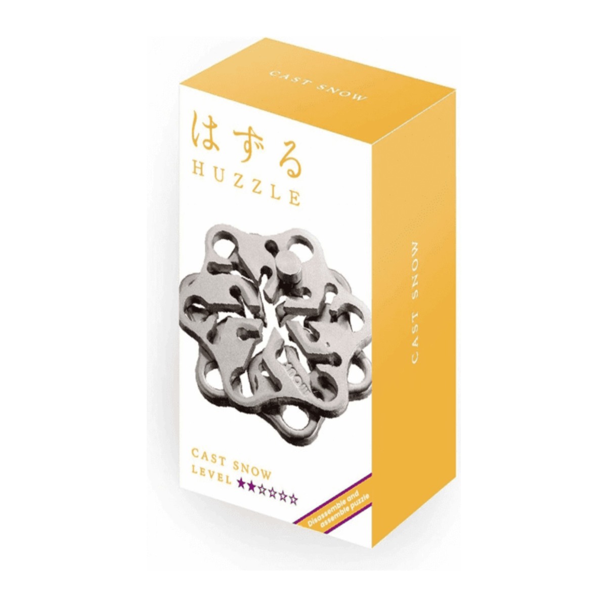 Metal Cast Puzzle - Snow