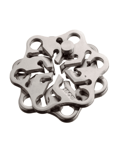 Metal Cast Puzzle - Snow
