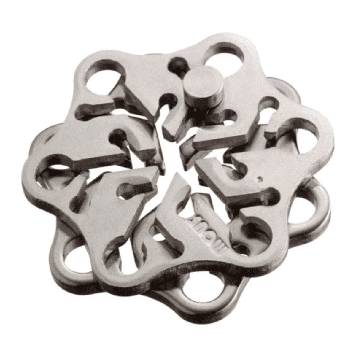Metal Cast Puzzle - Snow