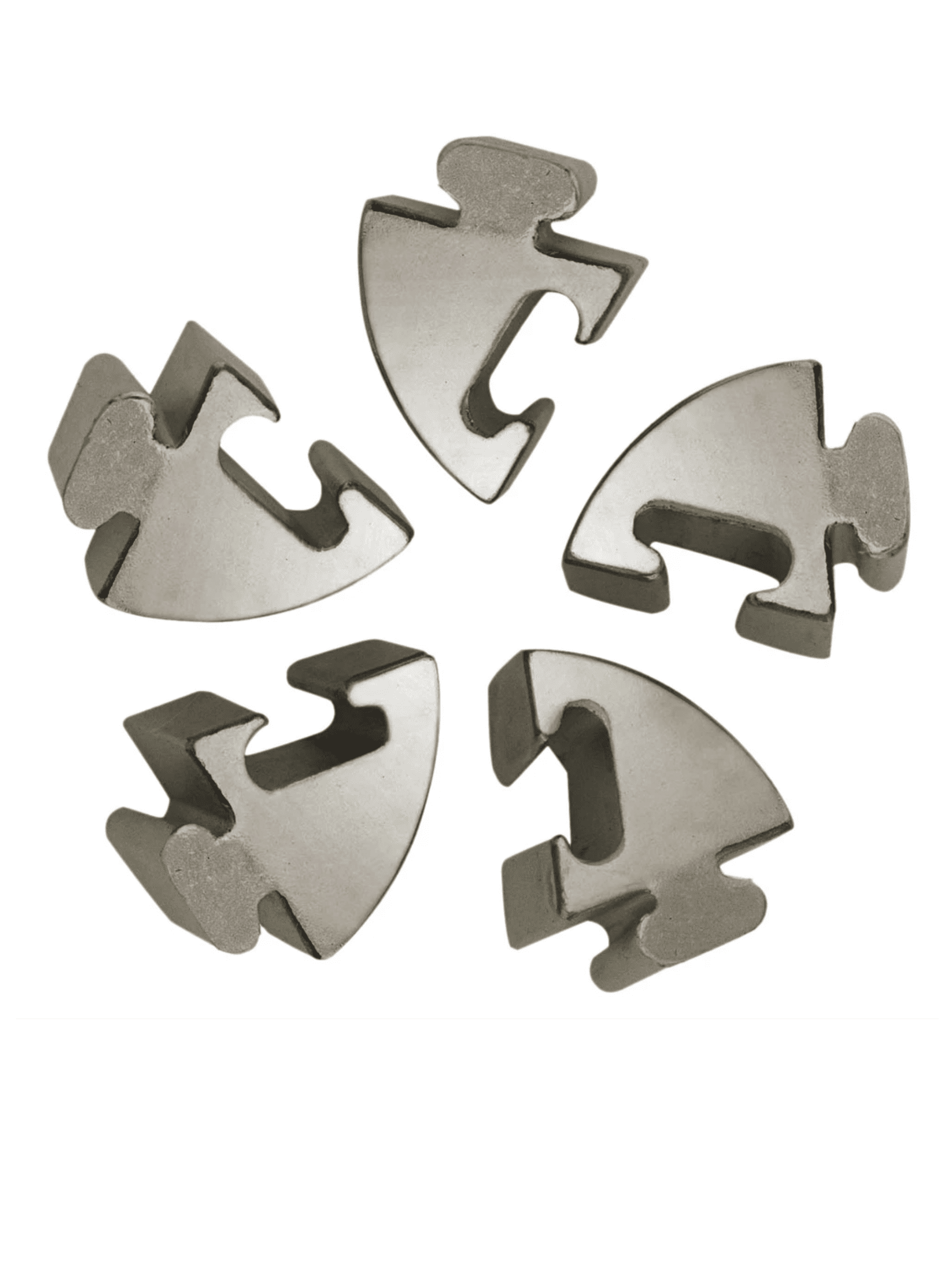 Metal Cast Puzzle - Spiral