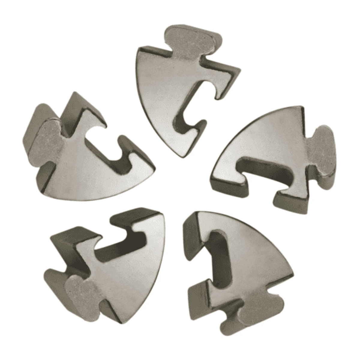 Metal Cast Puzzle - Spiral