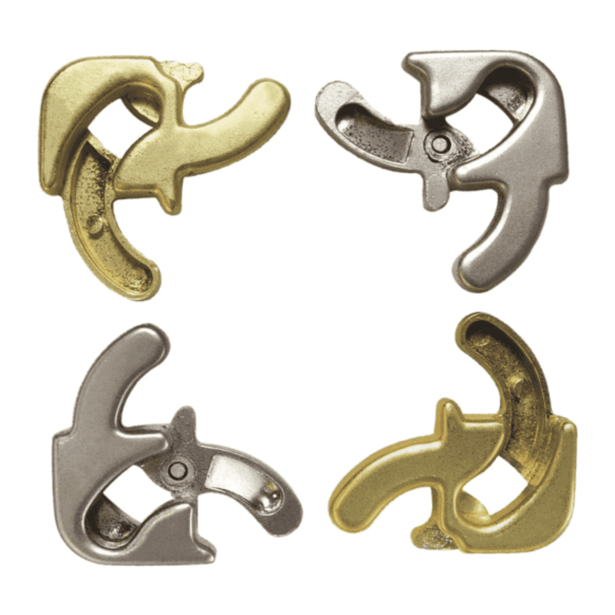 Metal Cast Puzzle - Square