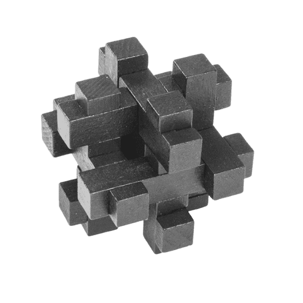 Colour Block Puzzle - Grey No. 8
