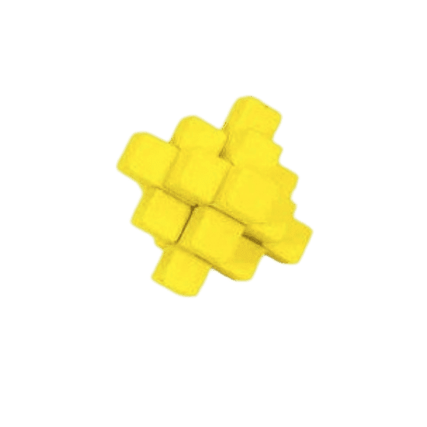 Colour Block Puzzle - Yellow No. 3