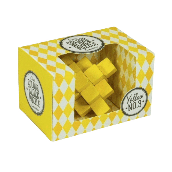 Colour Block Puzzle - Yellow No. 3