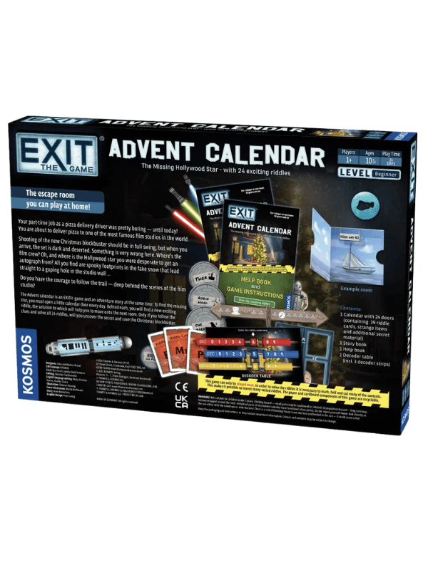 Exit - Advent Calendar - The Missing Hollywood Star