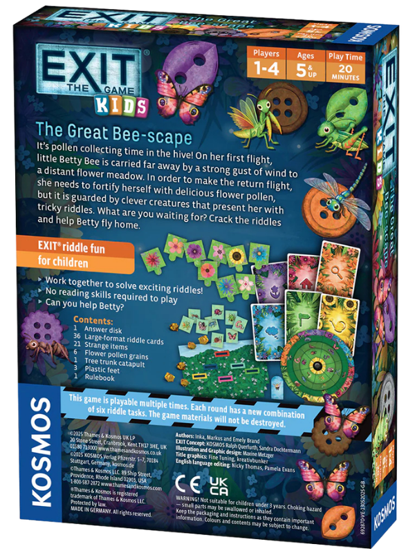 Exit - The Great Bee-scape - Kids