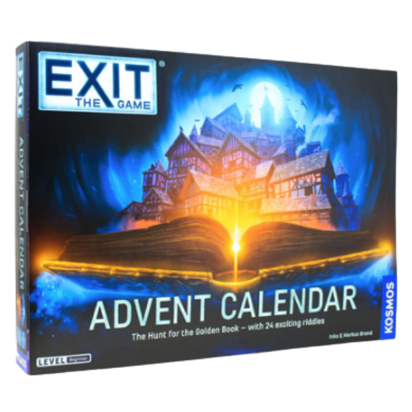 Exit Advent Calendar Hunt For The Golden Book Escape Rooms by ELUDE