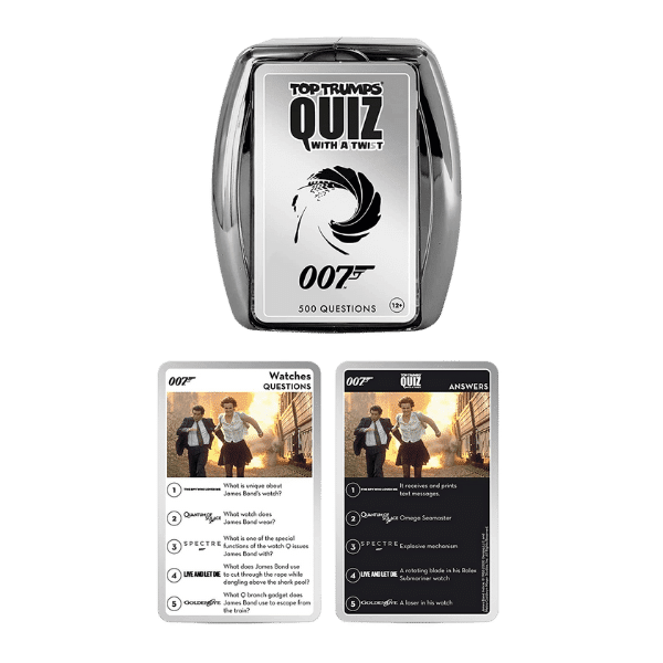 Top Trumps Quiz Game - James Bond