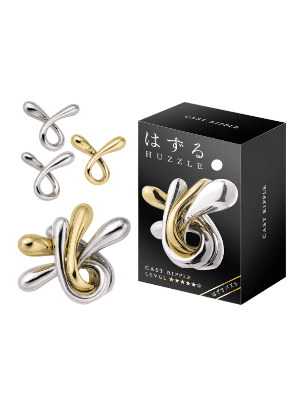 Metal Cast Puzzle - Ripple