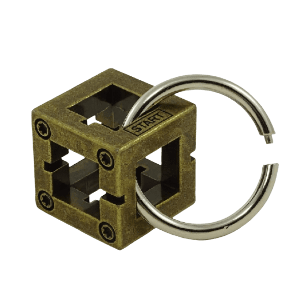 Metal Cast Puzzle - Box