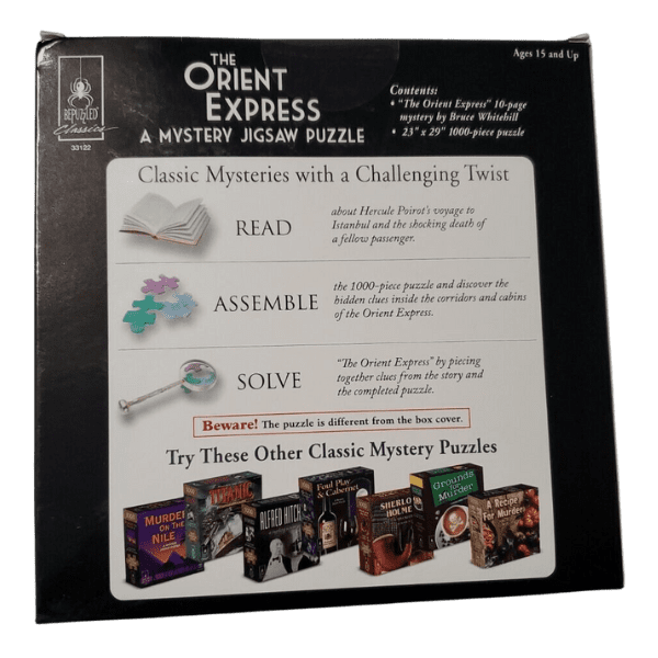 Mystery Jigsaw Puzzle - The Orient Express