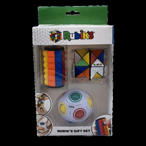 Rubiks Gift Set (Includes Rainbow Ball, Magic Star, Tower Twister) 