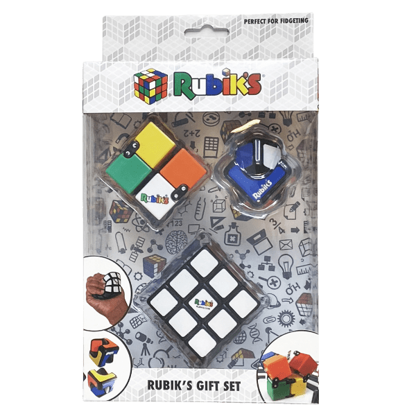 Rubiks Gift Set (Includes Squishy Cube, Infinity Cube and Spin Cublet)