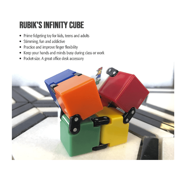 Rubiks Gift Set (Includes Squishy Cube, Infinity Cube and Spin Cublet)