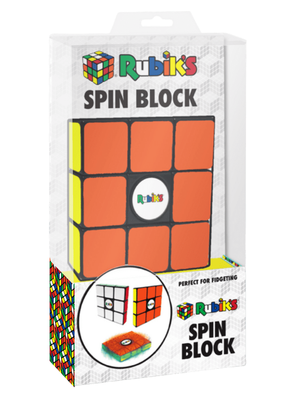 Rubiks Spin Block Orange