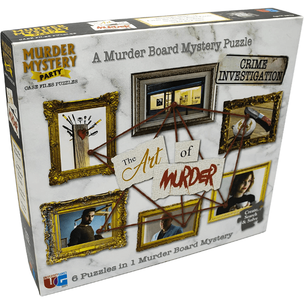 Murder Mystery Party Case File Puzzles: The Art of Murder