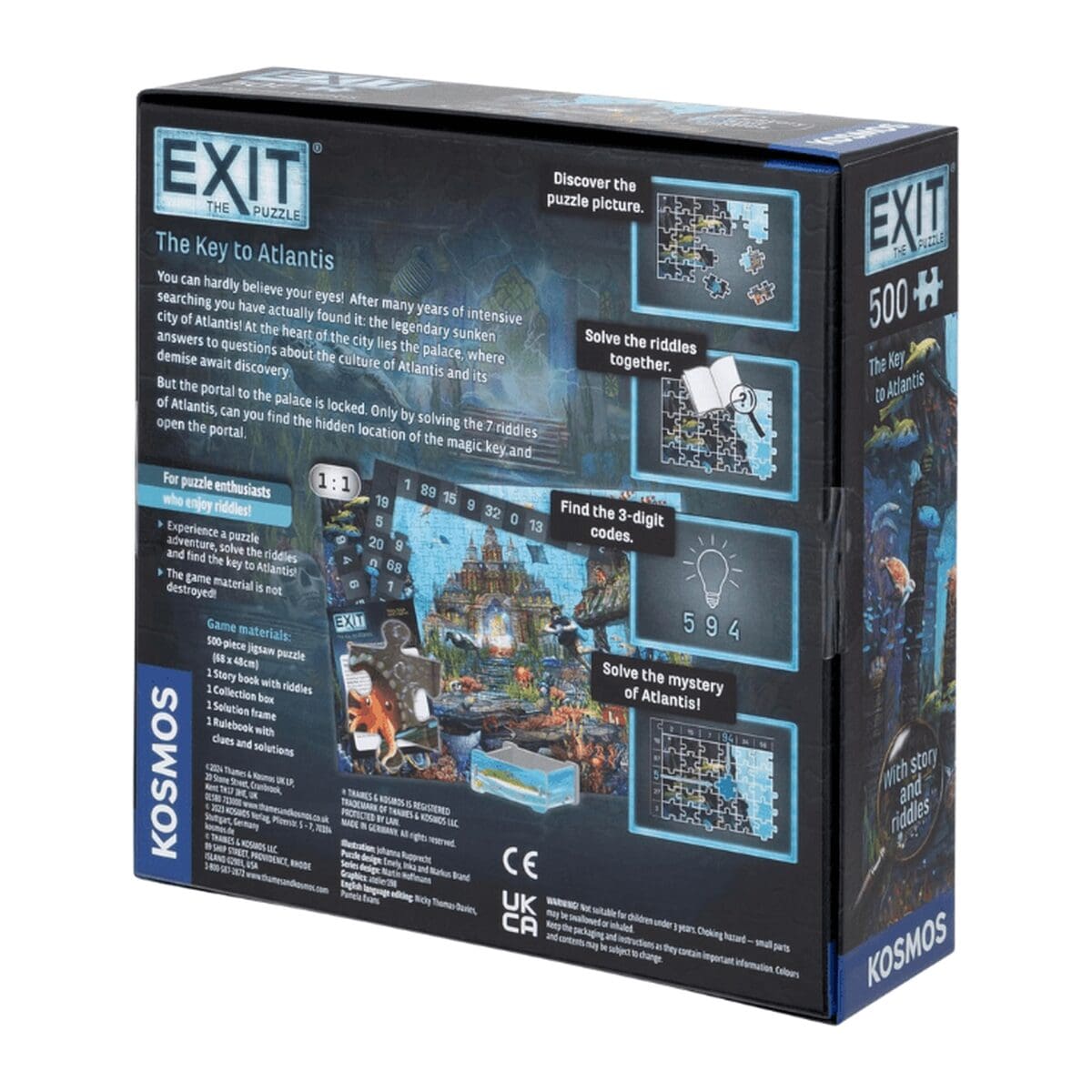 Exit - Key to Atlantis (Game and Puzzle)
