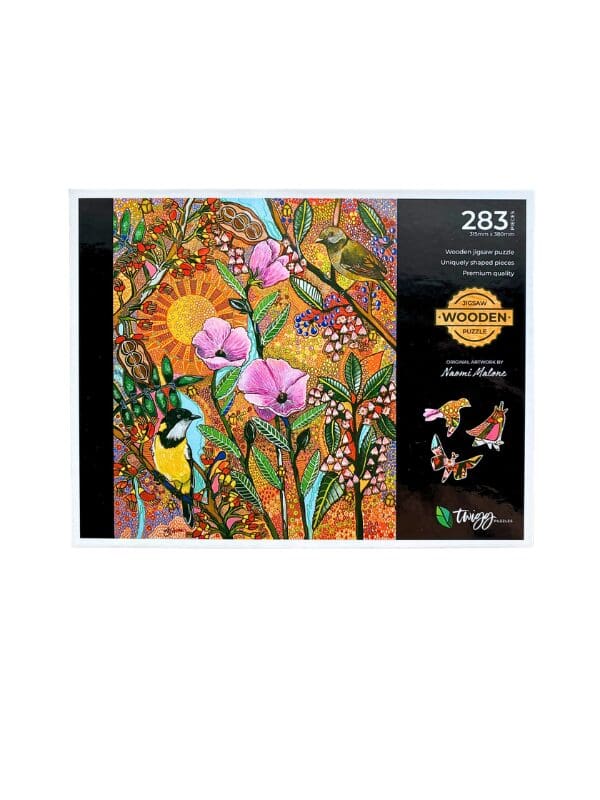 Twigg Golden Whistler 283pc Wooden Jigsaw Puzzle
