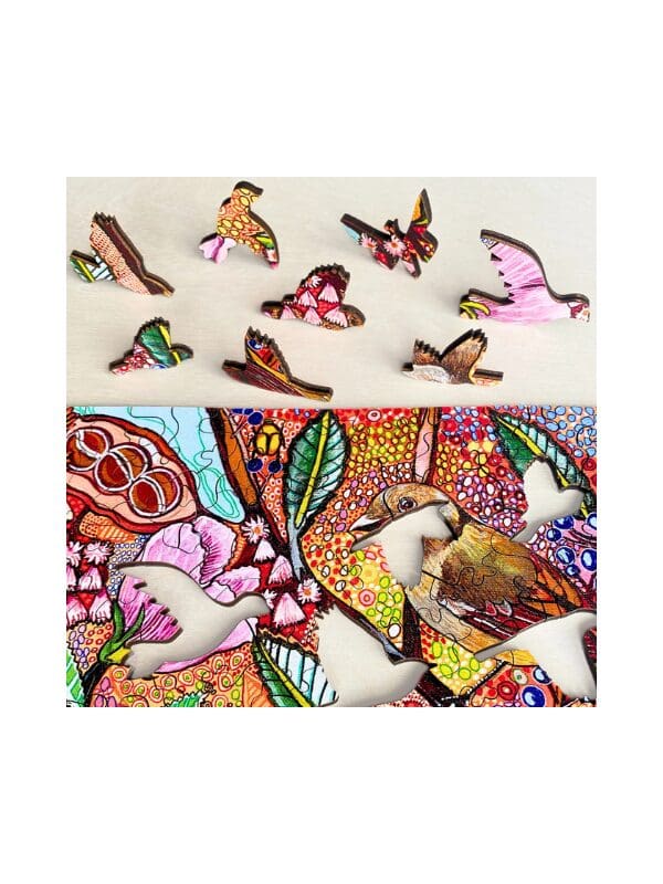 Twigg Golden Whistler 283pc Wooden Jigsaw Puzzle