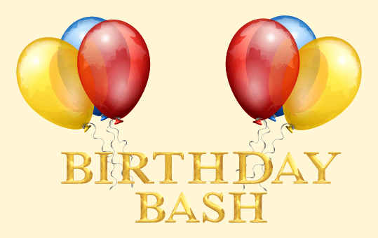 Birthday Bash Envelope