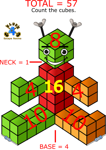 Puzzle 4 - robot cube - solution